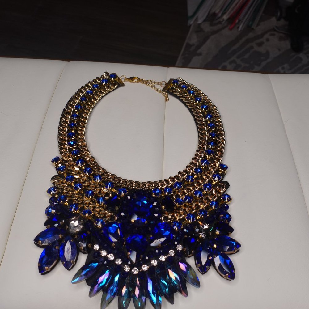 Statement Bib Necklace - image 2